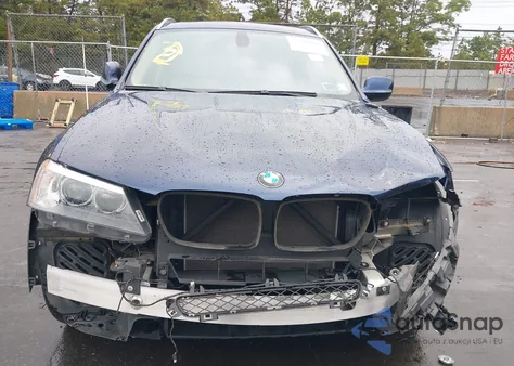 2012 BMW X3 xDrive28I from USA, damaged, VIN 5UXWX5C55CL719045